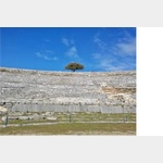 Das Amphitheater - einer der grten in Griechenland