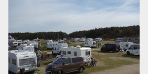 Campingplatz Anfang Mai 2022