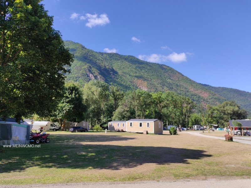    Campsite view     