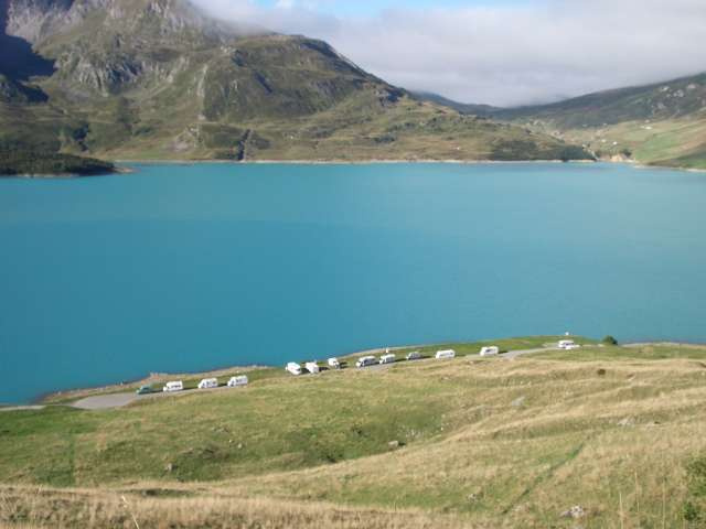  Een grote pitch op de oevers van het Lac du Mont Cenis en een gigantische nachtrust