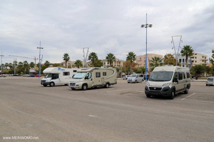Parkplatz Alghero Hafen