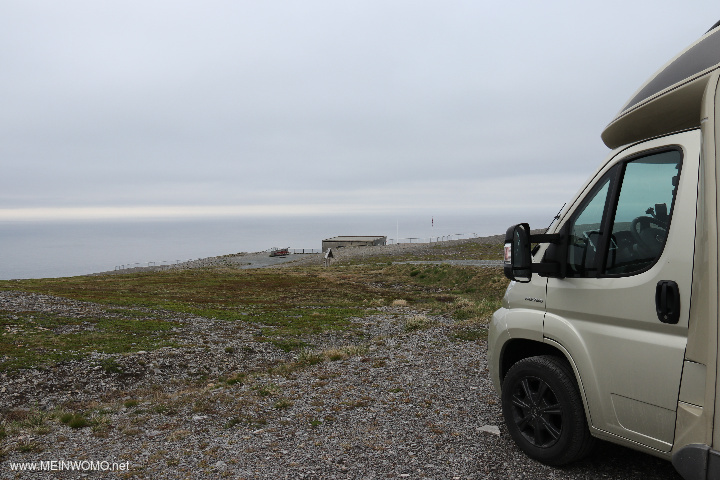 bernachtungsplatz mit Blick zum Arctic View