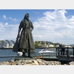Klippfischfrau in Kristiansund, Kranaveien 16-22, 6509, Norwegen