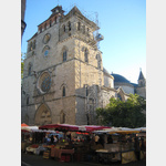 Kathedrale Saint-Etienne an der Place Jean-Jacques-Chapou