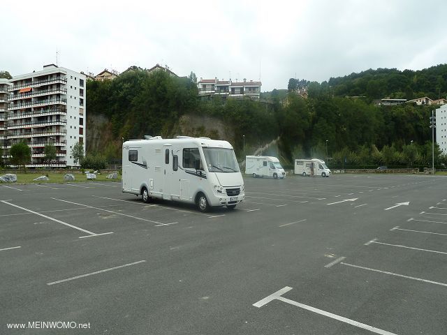  parkeerplaats voor campers