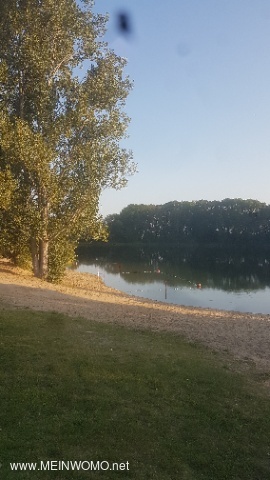  View of the lake  
