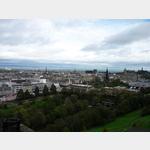 Blick vom edienburgh Castel, Castlehill, Edinburgh, City of Edinburgh EH1, Vereinigtes Knigreich