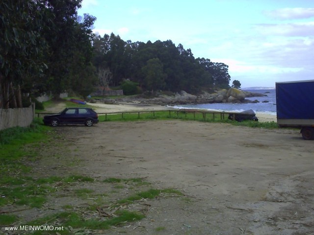  Parkeren bij Praia Mouriscus