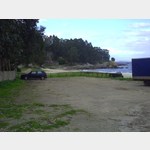 Parkplatz bei Praia Mouriscus