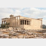 Wir besuchen die Akropolis, hier eine Tempelanlage