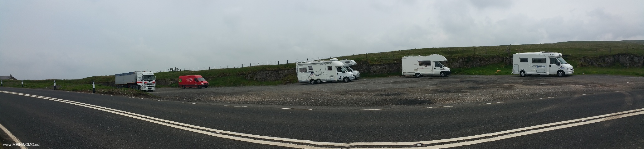  Parking and overnight accommodation on the A 686 between Penrith and Alston.