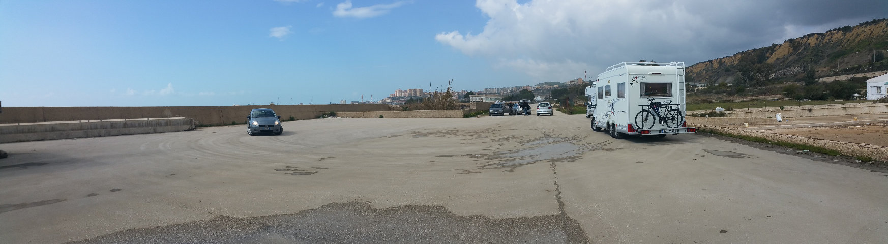  Parcheggio e pernottamento a Porto Empedocle