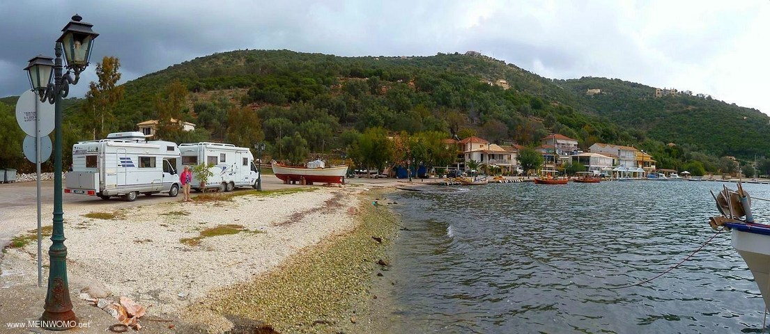 Park and overnight stay in Sivota @ Date 2011