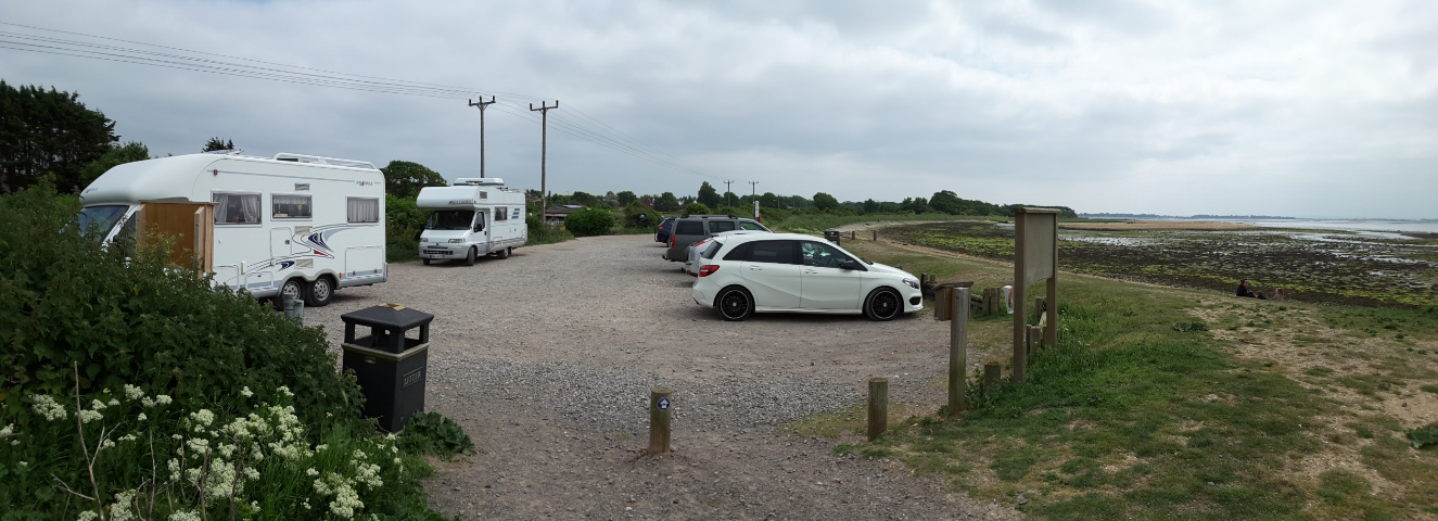  Park and overnight in Hayling Island.