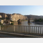 40 - Blick auf den Tigris in Hasankeyf-stromaufwrts