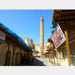 5 - Basarstrae von Hasankeyf mit dem Minarett