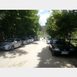 28 - Zufahrtsstrae zum Park- und Picknickplatz auf der Westseite des Bendimahi nahe Muradiye