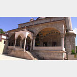 Eingang in die Izzet Pasa Moschee in Safranbolu