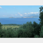 Blick von der 10.10 nrdlich von Edincek hinber nach Erdik auf die Kapidag-Halbinsel