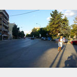 auf der Nationalstrae 2 vor der Platia Ethnikis Anexartisias in Alexandroupoli
