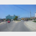 Ortsdurchfahrt auf der SH 3 in Elbasan
