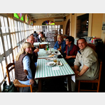 Besuch des Restaurants Santa Maria am Park Calderon in El Puerto de Santa Maria