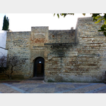Eingang in die Festung von Jerez auf der Westseite