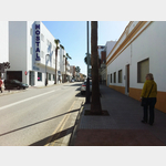 auf der Calle Batalla del Salado stadteinwrts in Tarifa