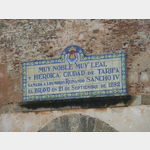  Inschrift am Tor von Jerez in Tarifa