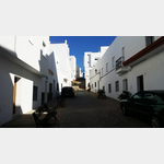 ber Treppen von der Calle Extramuros zur Calle Arenal in Conil de la Frontera
