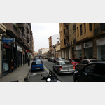 stadteinwrts auf der Calle de la Ventilla in Haro