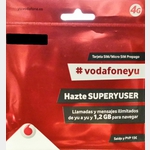 Spanische Vodafone-SIM-Karte