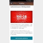 Angebot von Vodafone Deutschland.