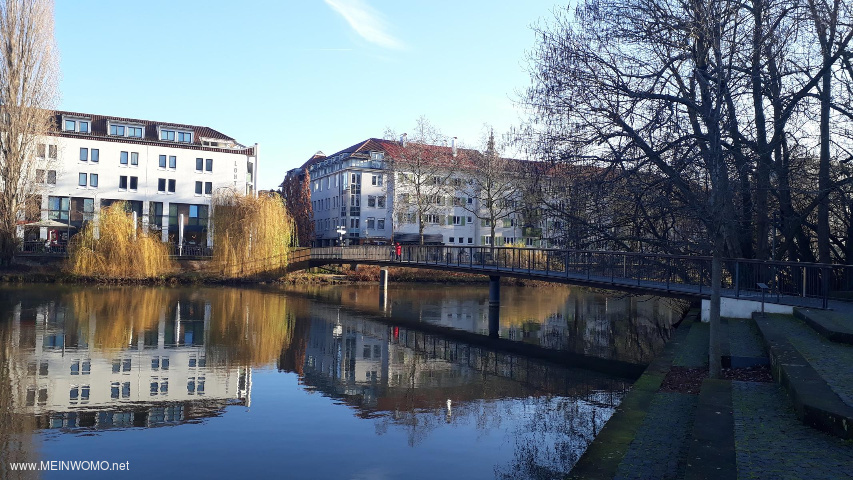  the Neckar in front of Heilbronn