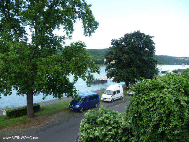  Parking on the Rhine, next to the Old Town, within walking distance of the Bridge at Remagen