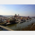 Passau - Blick auf die Altstadt 