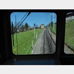 Schweiz - Rigi Zahnradbahn - bis zu 30 % Steigung 