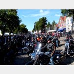 Fehmarn - Burg - Harley Davidson Biker Treff - sie kamen aus ganz Deutschland