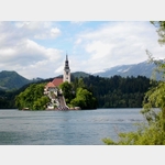 Bled - Marienkirche auf der Insel des Sees