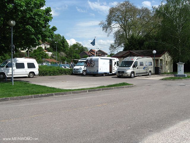  Parking by the boat launch (May 2012)