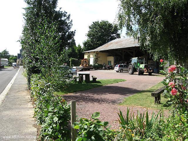 Sancourt, bernachtung auf dem Bauernhof (Aug. 2012)