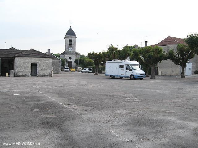  Parking space in front of the Mairie (Sept. 2012)