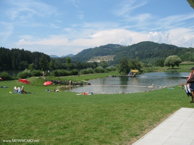  Lake next to the campsite Lavamnd