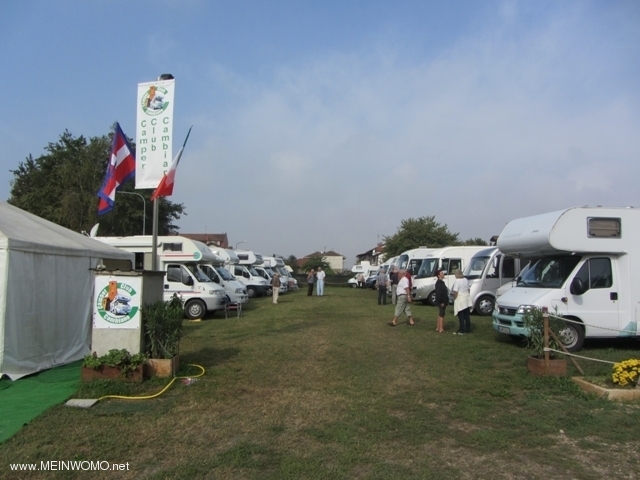  Pitch of Cambiano Camper Club