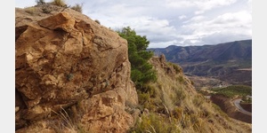 Felsenlandschaft der Sierra Madre