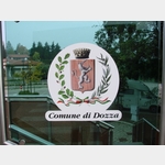 Das Wappen von Dozza, Via Minzoni, 1, 40060 Dozza Bologna, Italien