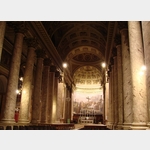 Blick zum Hauptaltar des Doms, Piazza del Duomo, 6-9, 47121 Forl, Forl-Cesena, Italien