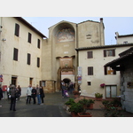 Stadttor Porta al Prato (Wiesentor) - im 2. Weltkrieg durch Bomben zerstrt, Piazza Dante Alighieri, 20, 53026 Pienza Siena, Italien