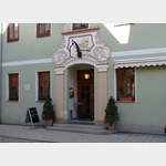 Portal des Hotels zum Goldenen Lwen, Ernst-Thlmann-Strae 70, 07806 Neustadt an der Orla, Deutschland