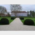 Oberzenn - Blaues Schloss mit Schlosspark